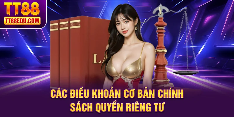 Các điều khoản cơ bản chính sách quyền riêng tư TT88